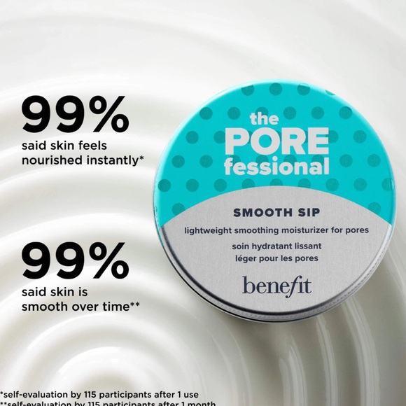 Benefit POREfessional Smooth Sip Lightweight Gel-Cream Moisturizer 50g sealed - Picture 3 of 4